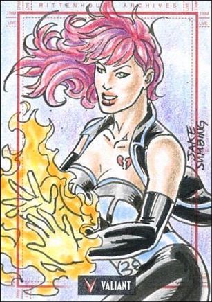 2013 Valiant Comics Preview Trading Card Set (Sketch Card Subset) card JSu-03
