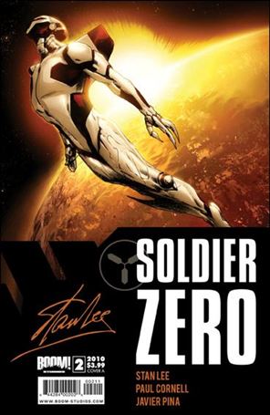 Soldier Zero issue 2 Trevor Hairsine Cover