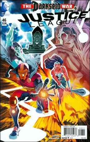 Justice League (2011) issue 46 Francis Manapul Cover