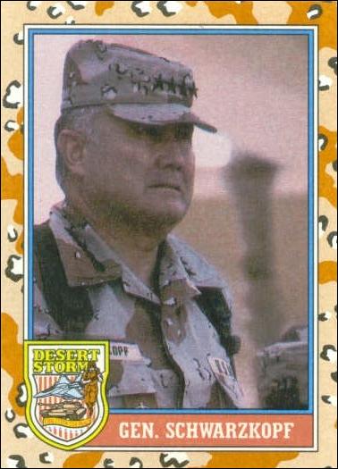 Desert Storm: Series 2 (Base Set) card 157 Gen. Schwarzkopf