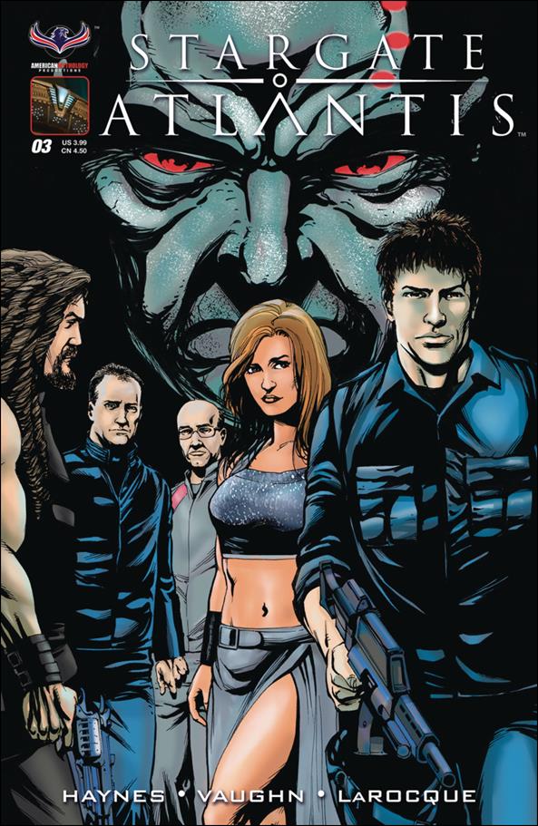 Stargate Atlantis: Back to Pegasus issue 3-C Greg LaRocque Cover