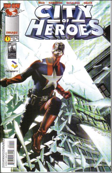 City of Heroes (2005) issue 1-C Rodolfo Migliari Cover