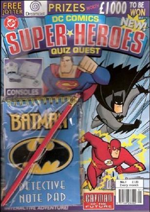 DC Comics Super-Heroes Quiz Quest Cover Image 1