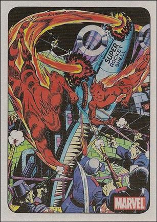 70 Years of Marvel Comics (Parallel Metallic Ink Base Set) card 7 1944