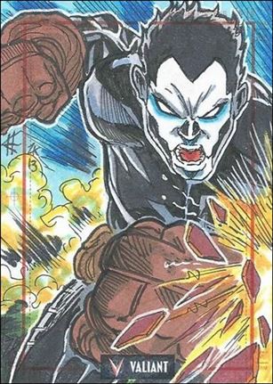 2013 Valiant Comics Preview Trading Card Set (Sketch Card Subset) card EH-03
