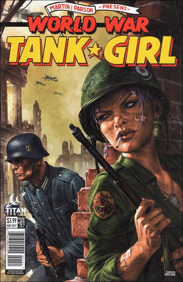 World War Tank Girl issue 1-E Chris Wahl Cover