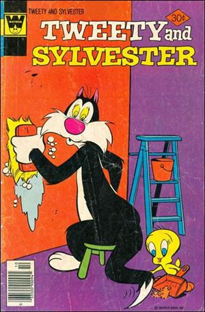 Tweety and Sylvester (1963) issue 74-B Whitman Cover