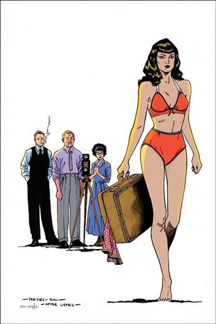 Bettie Page (2020) issue 3-U Brent Peeples Virgin Cover