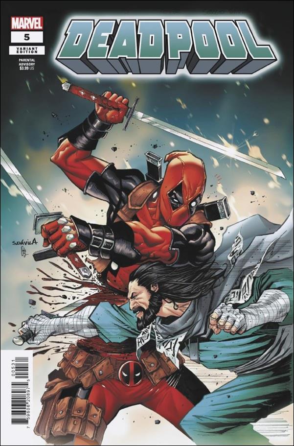 Deadpool (2024) issue 5-E Sergio Fernández Dávila Cover