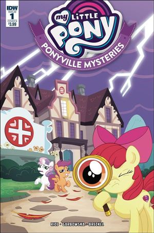 My Little Pony: Ponyville Mysteries issue 1-B Philip Murphy Cover