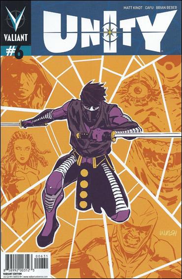 Unity (2013) issue 6-C Michael Walsh 1:20 Cover