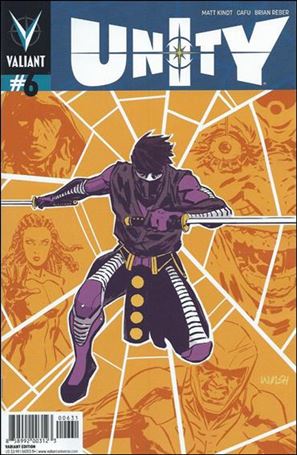 Unity (2013) issue 6-C Michael Walsh 1:20 Cover