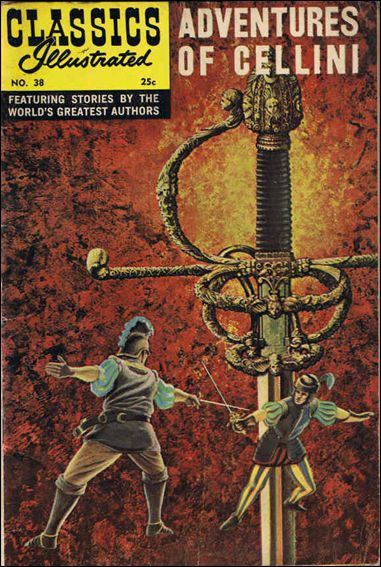 Classic Comics/Classics Illustrated issue 38-E HRN 169 - Cardstock Cover