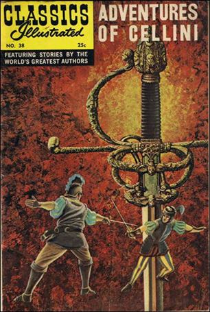 Classic Comics/Classics Illustrated issue 38-E HRN 169 - Cardstock Cover