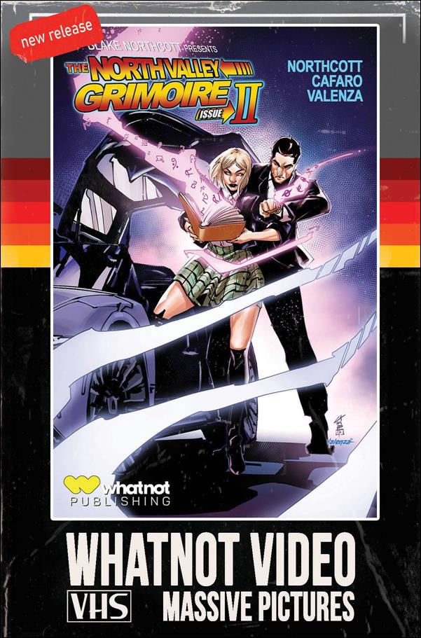 North Valley Grimoire issue 2-E Giuseppe Cafaro 1:10 VHS Homage Cover