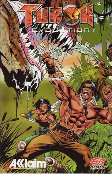 Turok: Evolution issue 1-B Ron Adrian EB Games Cover