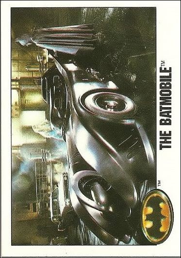 Batman: Series 1 (Base Set) card 77 The Batmobile