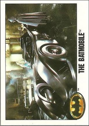 Batman: Series 1 (Base Set) card 77 The Batmobile