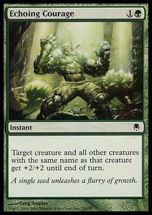 Magic the Gathering: Darksteel (Base Set) card 74 Echoing Courage