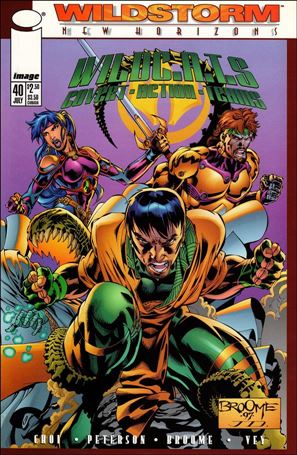 WildC.A.T.s: Covert Action Teams issue 40-B Unbagged Mat Broome Cover