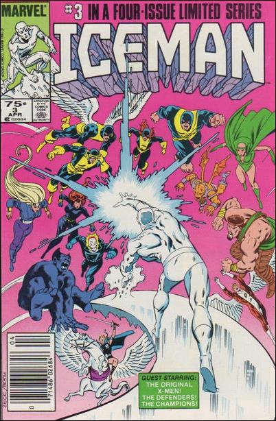 Iceman (1984) issue 3-B Newsstand Cover