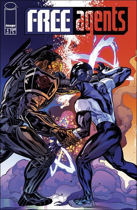Free Agents (2024) issue 4 Stephen Mooney Cover