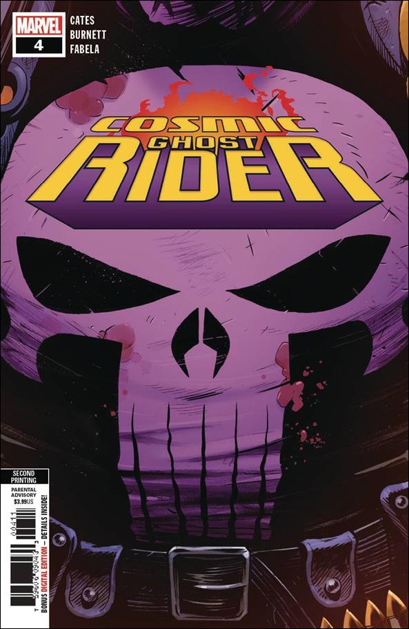 Cosmic Ghost Rider (2018) issue 4-D Dylan Burnett Cover (2nd Printing)