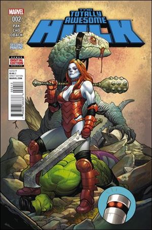 Totally Awesome Hulk issue 2-C Frank Cho Cover (2nd Printing)