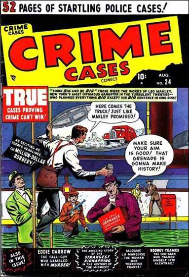 Crime Cases Comics issue '24' 1st Issue
