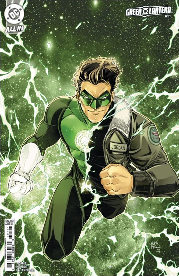 Green Lantern (2023) issue 21-C Laura Braga Cardstock Cover