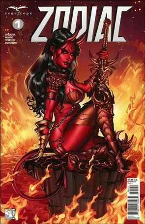 Zodiac issue 1-D Michael Dooney Cover