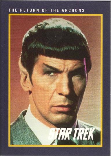 Star Trek 25th Anniversary: Series 1 (Base Set) card 43 The Return of the Archons