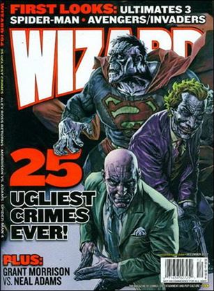 Wizard: The Magazine of Comics, Entertainment and Pop Culture issue 194-C DC Villains Cover