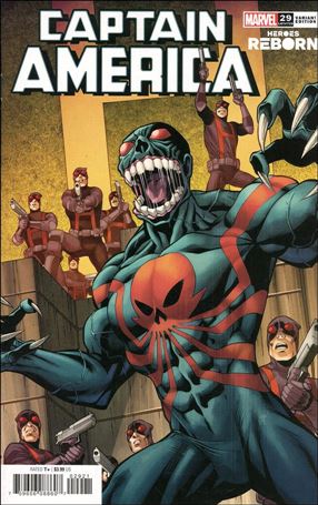 Captain America (2018) issue 29-B Carlos Pacheco Heroes Reborn Cover