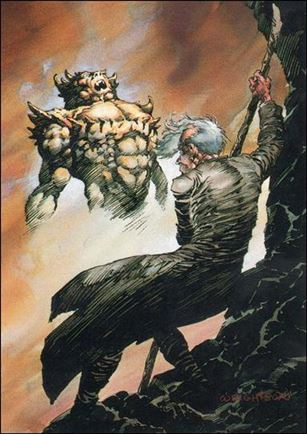 Bernie Wrightson II: More Macabre (Base Set) card 11 Visitation