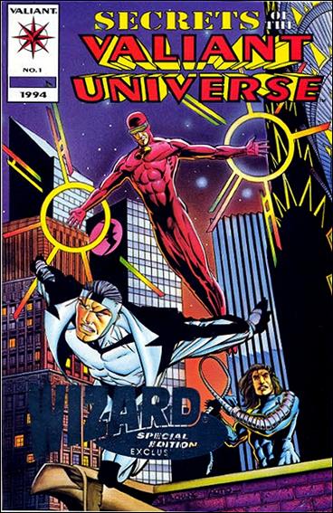 Secrets of the Valiant Universe issue 1-B Wizard Special Edition Foil Stamp Cover