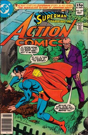 Action Comics (1938) issue 507-C UK Price Cover