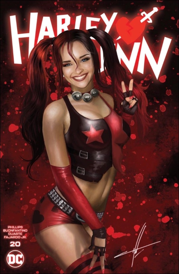 Harley Quinn (2021) issue 20-E 616 Comics Antihero Gallery Carla Cohen Cover