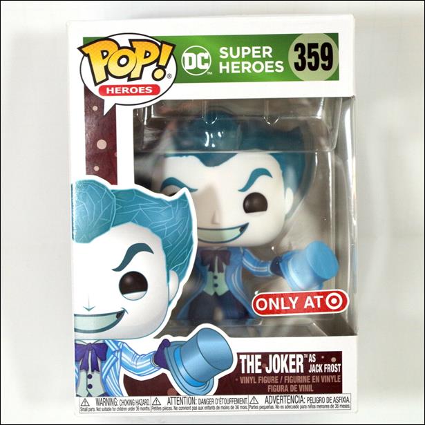 POP! Heroes figure 359 The Joker as Jack Frost
