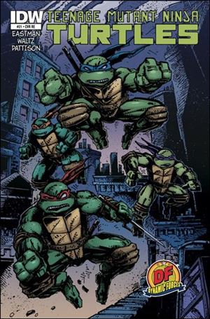 Teenage Mutant Ninja Turtles (2011) issue 21-G Dynamic Forces Kevin Eastman Cover