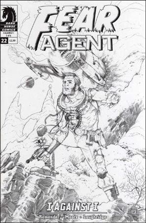 Fear Agent (2007) issue 22-B Tony Moore 1:4 Sketch Cover