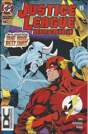 Justice League America issue 98-B DC Universe UPC (2nd Printing)