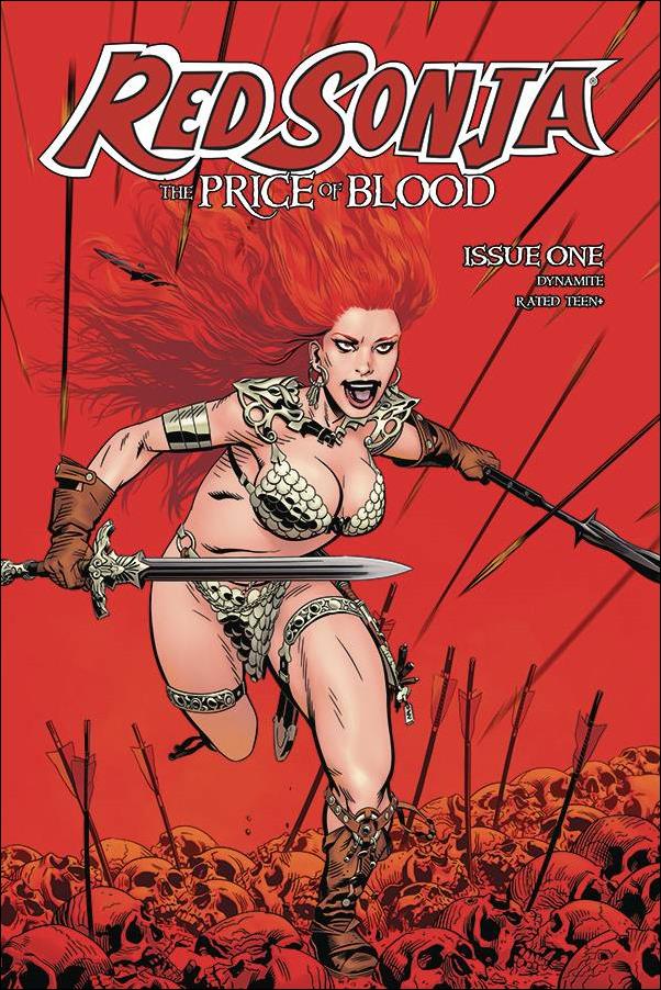 Red Sonja: Price of Blood issue 1-B Michael Golden Cover