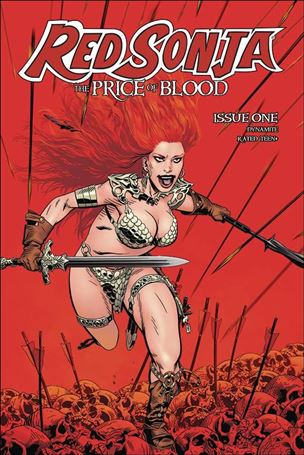 Red Sonja: Price of Blood issue 1-B Michael Golden Cover