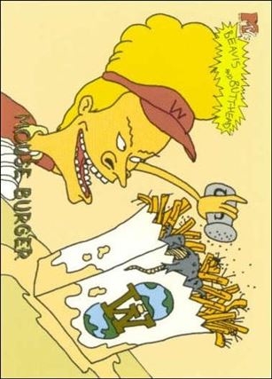 Beavis and Butt-Head (Base Set) card '6942' Mouse Burger