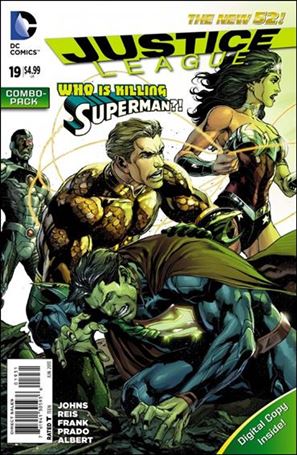 Justice League (2011) issue 19-C Unbagged Ivan Reis Cover Combo Pack