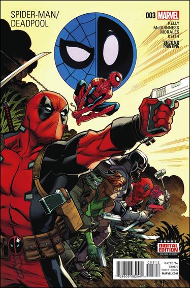 Spider-Man/Deadpool issue 3-D Ed McGuinness Cover (2nd Printing)
