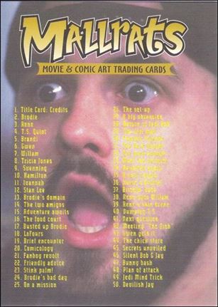 Mallrats (Base Set) card 72 Checklist
