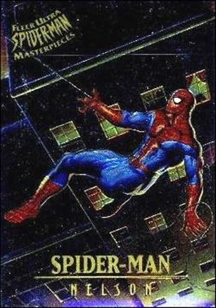 Fleer Ultra Spider-Man (Masterpieces Subset) card 5 Spider-Man (Nelson)