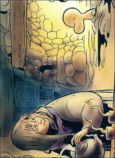 Bone: Series 1 (Base Set) card 23 In Gran’ma Ben’s House